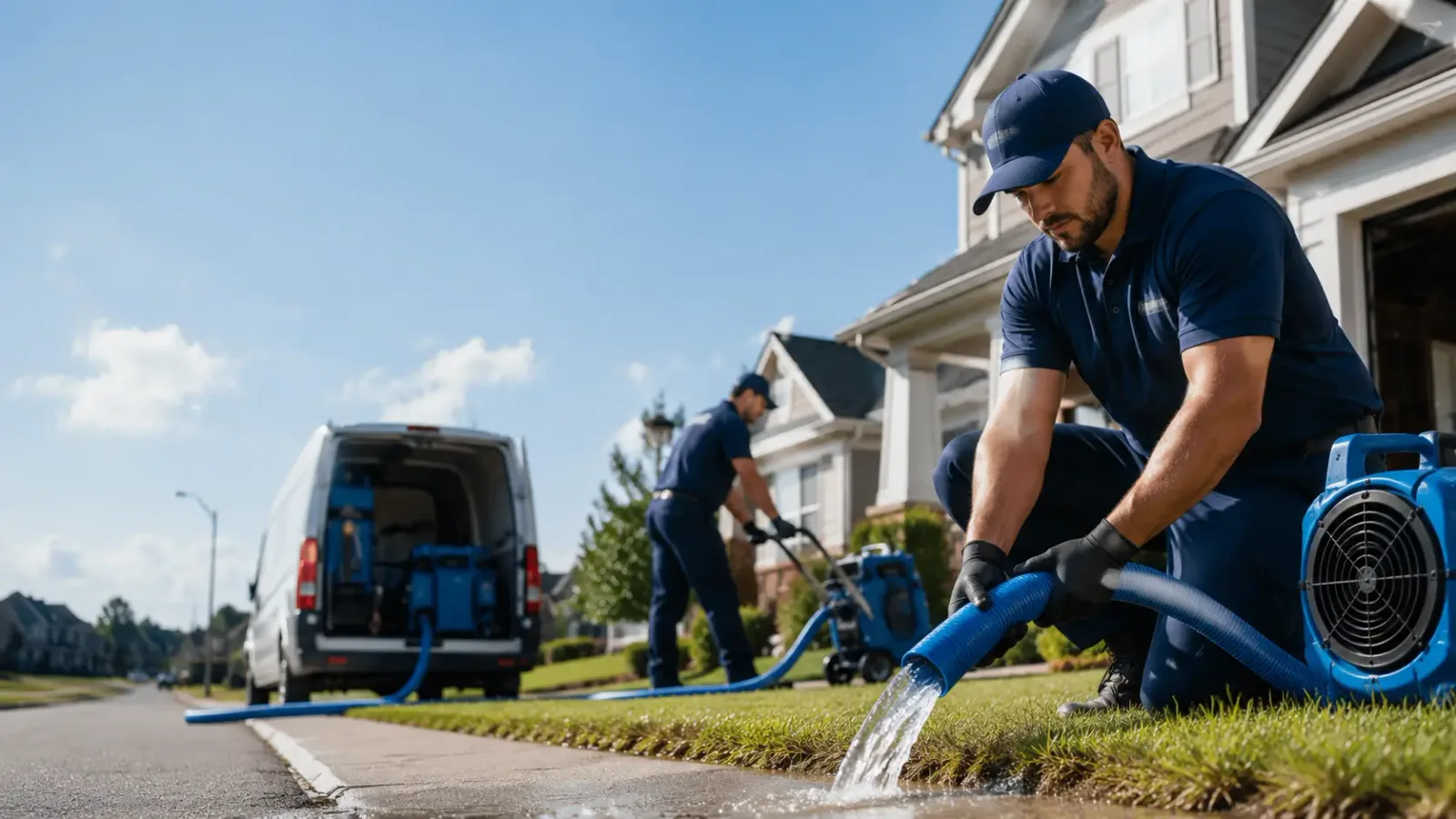 Flood Damage Restoration in Moffett, OK